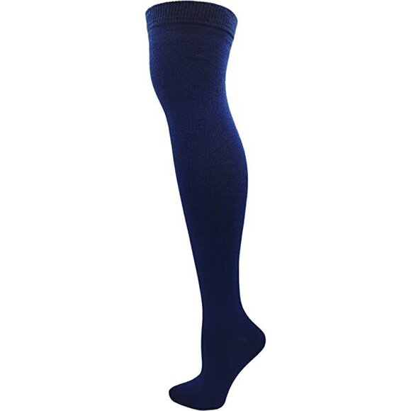 KNEE High Socks Lace Long Warm Stockings Boots Dress Casual Winter Fall NWT - Picture 4 of 8